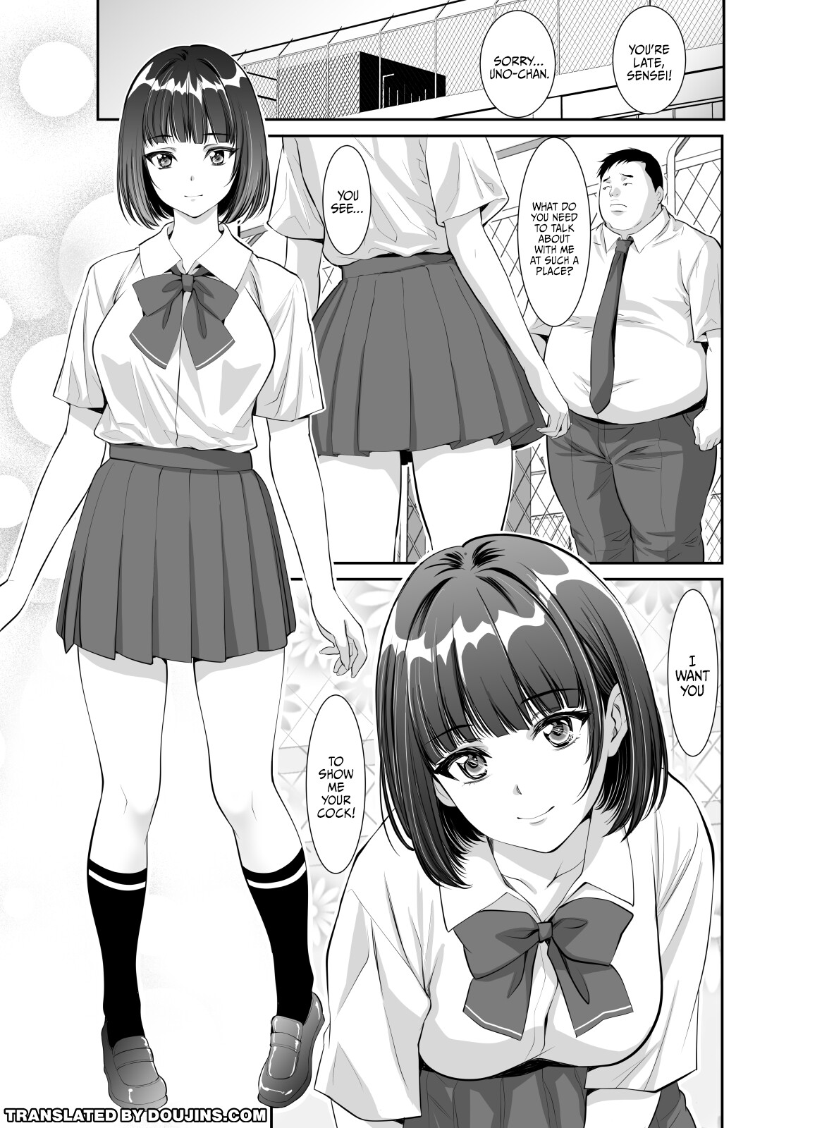 Hentai Manga Comic-Uno-Chan Asks Me To Do Lewd Things Every Day-Read-3